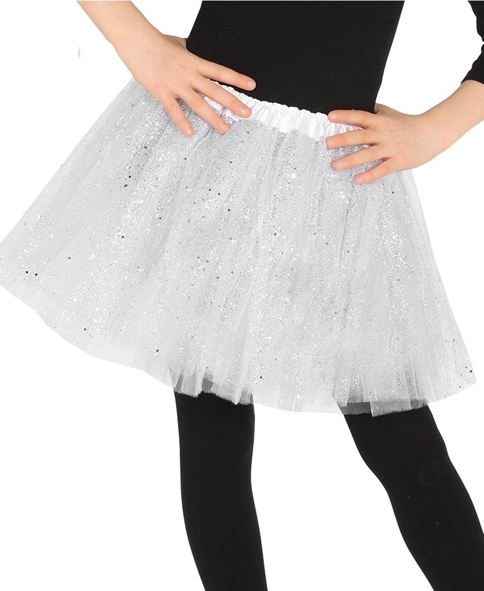 FIESTAS GUIRCA, S.L. - Witte tutu met glitters voor meisjes - Accessoires > Rokken, Tutus